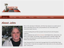 Tablet Screenshot of johnrook.com